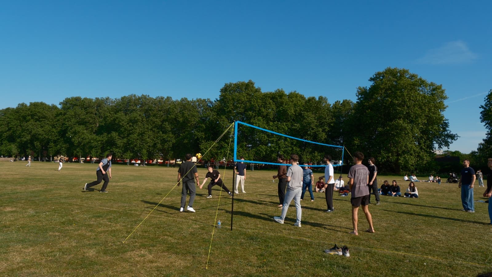 Volei în parc
