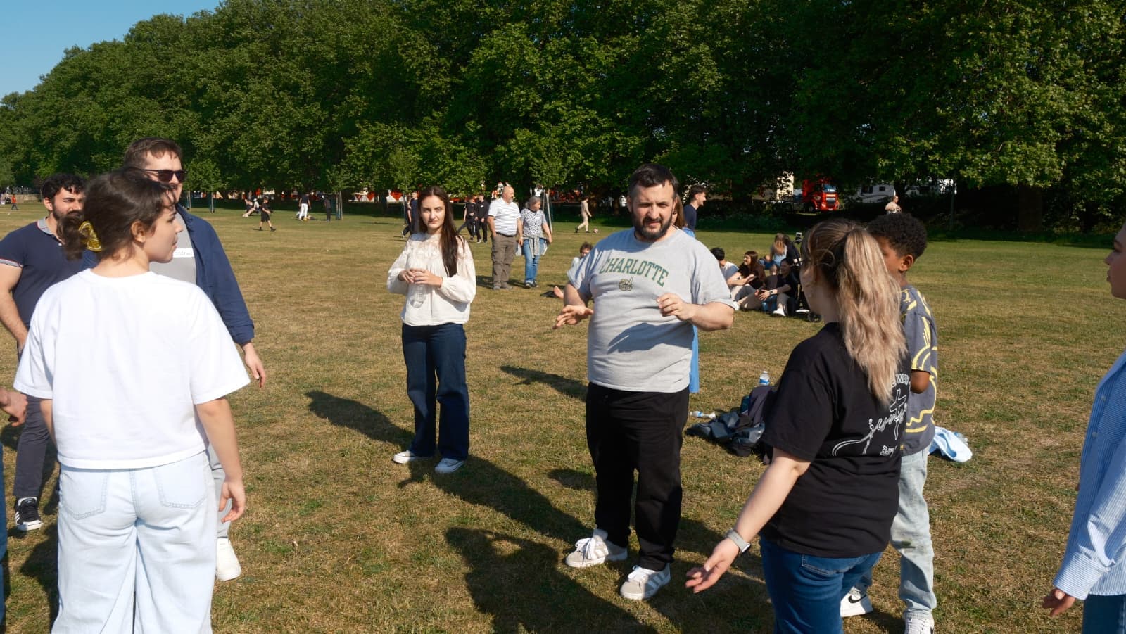 Părtășie în parc